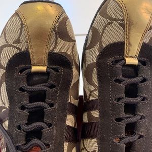 Coach ladies sneakers good condition only worn a handful of times